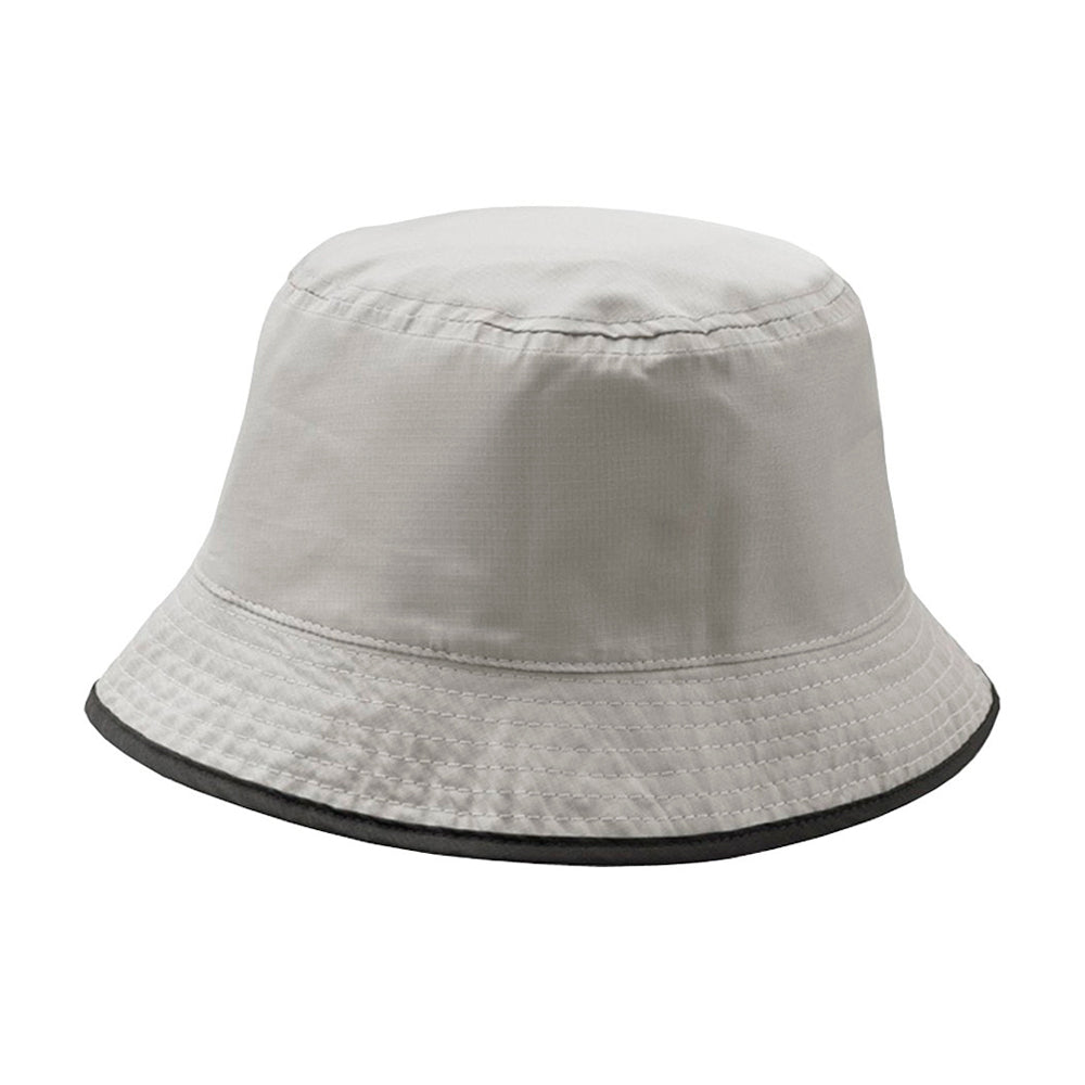 Atlantis Pocket 2 Colored Bucket Hat Black Grey Sort Grå