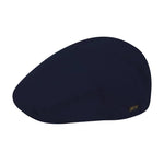 Bailey Graham Sixpence Flat Cap Navy Blå 095-1365