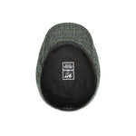 Bailey Patel Sixpence Flat Cap Forest Green 095-25534BH