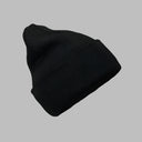 Blank Beastie Fold Up Beanie Huer Black Sort ST2608 Beastie