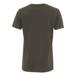 Blank Muscle Tee Fitted T-Shirt New Army Olive Grøn ST306