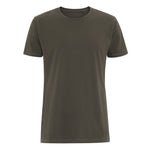 Blank Muscle Tee Fitted T-Shirt New Army Olive Grøn ST306