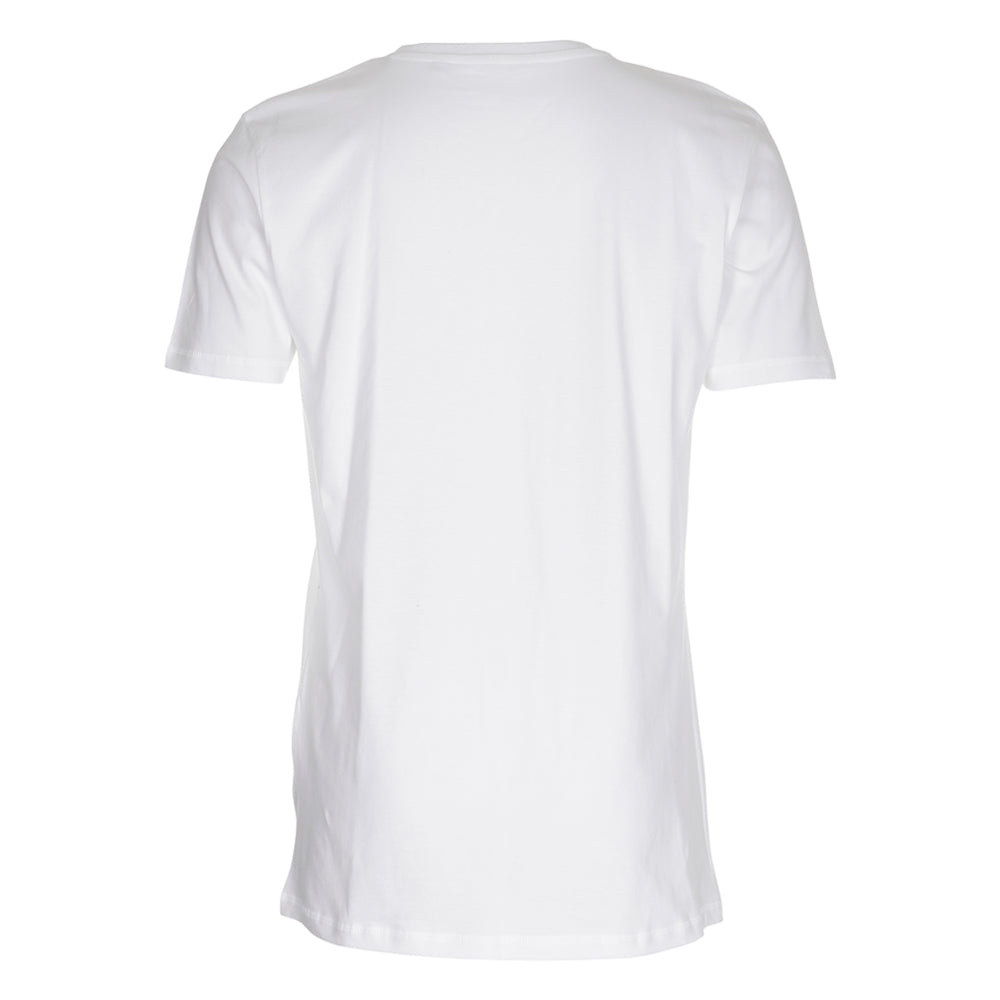 Blank Muscle Tee Fitted T-Shirt White Hvid ST306