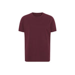 Blank T-shirt Classic Fit Burgundy Maroon Rød