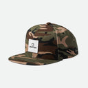 Brixton Alpha Square MP Snapback Camo Surplus Camouflage 11199 CMSRP