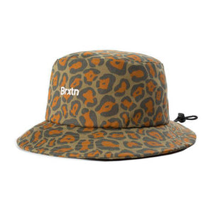 Brixton Gate Bucket Hat Leopard Camo Camouflage