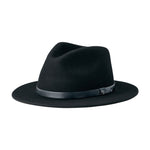 Brixton Messer Fedora Fedora Hat Black Black Sort 10763