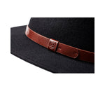 Brixton Messer Fedora Hat Black Sort