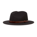 Brixton Messer Fedora Hat Black Sort