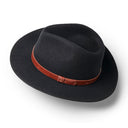 Brixton Messer Fedora Hat Black Sort