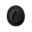 Brixton Messer Fedora Hat Black Sort