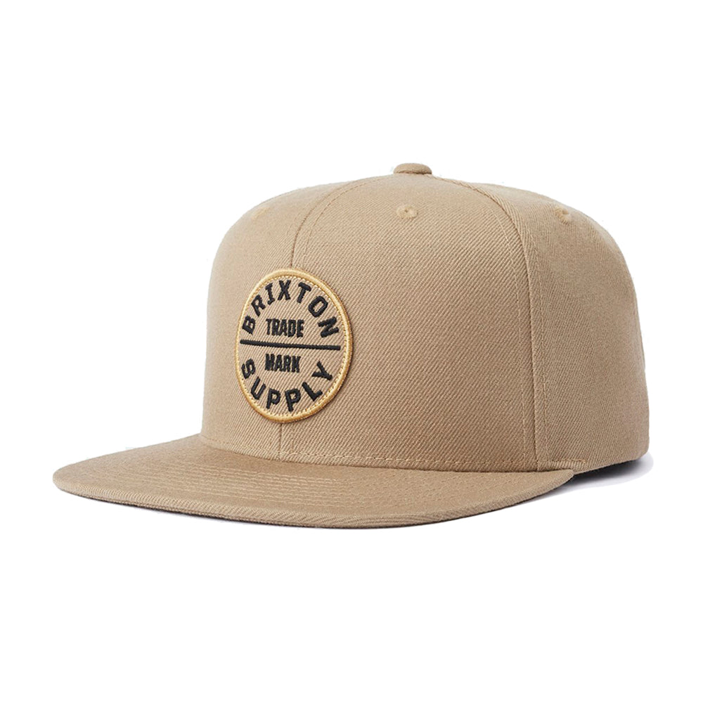 Brixton Oath III Snapback Twig Khaki Beige 10777-TWIG