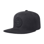 Brixton Oath III Snapback Washed Black Black Sort Sort 00958 