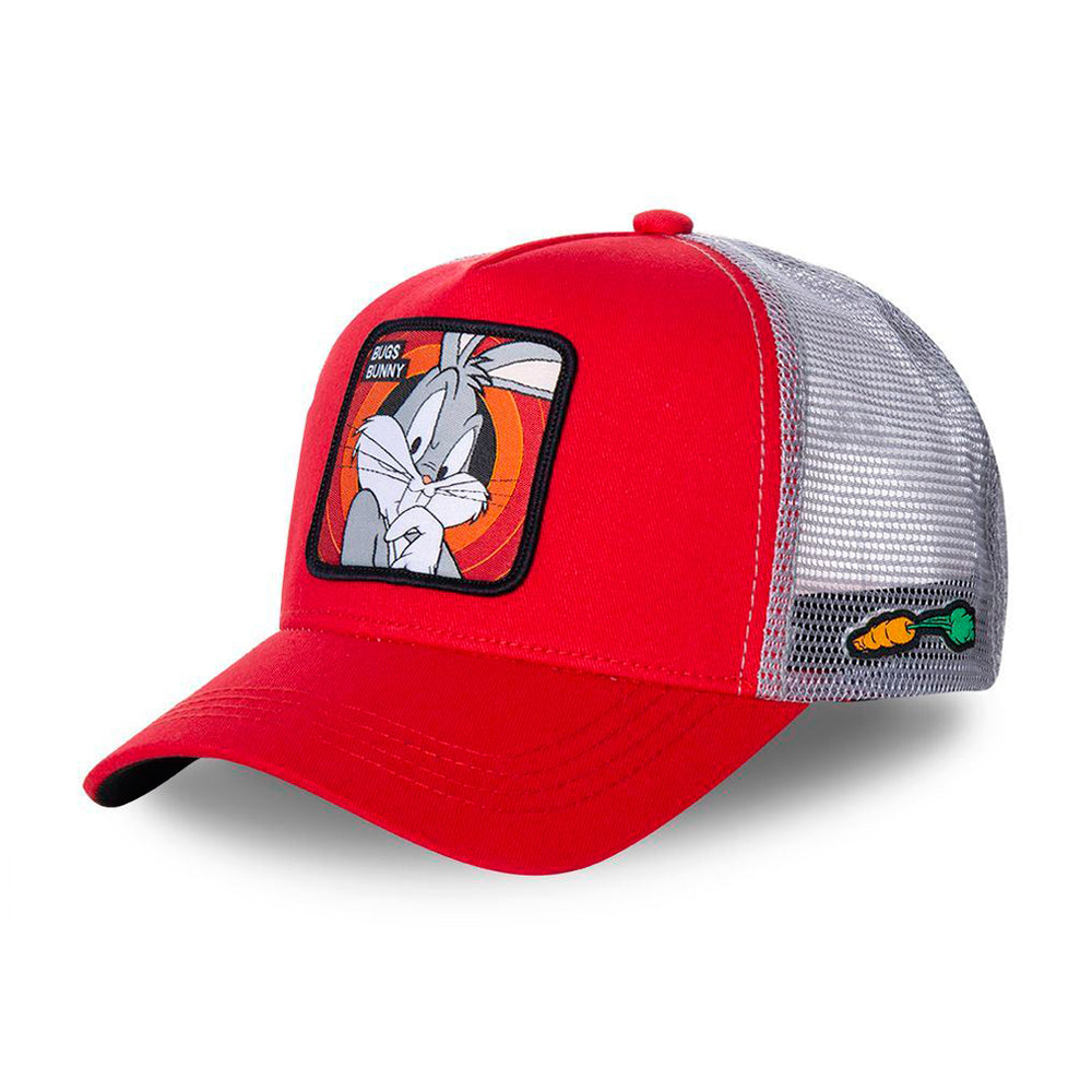 Capslab Bugs Bunny Trucker Snapback Red Grey Rød Grå CL/LOO/1/BUG1