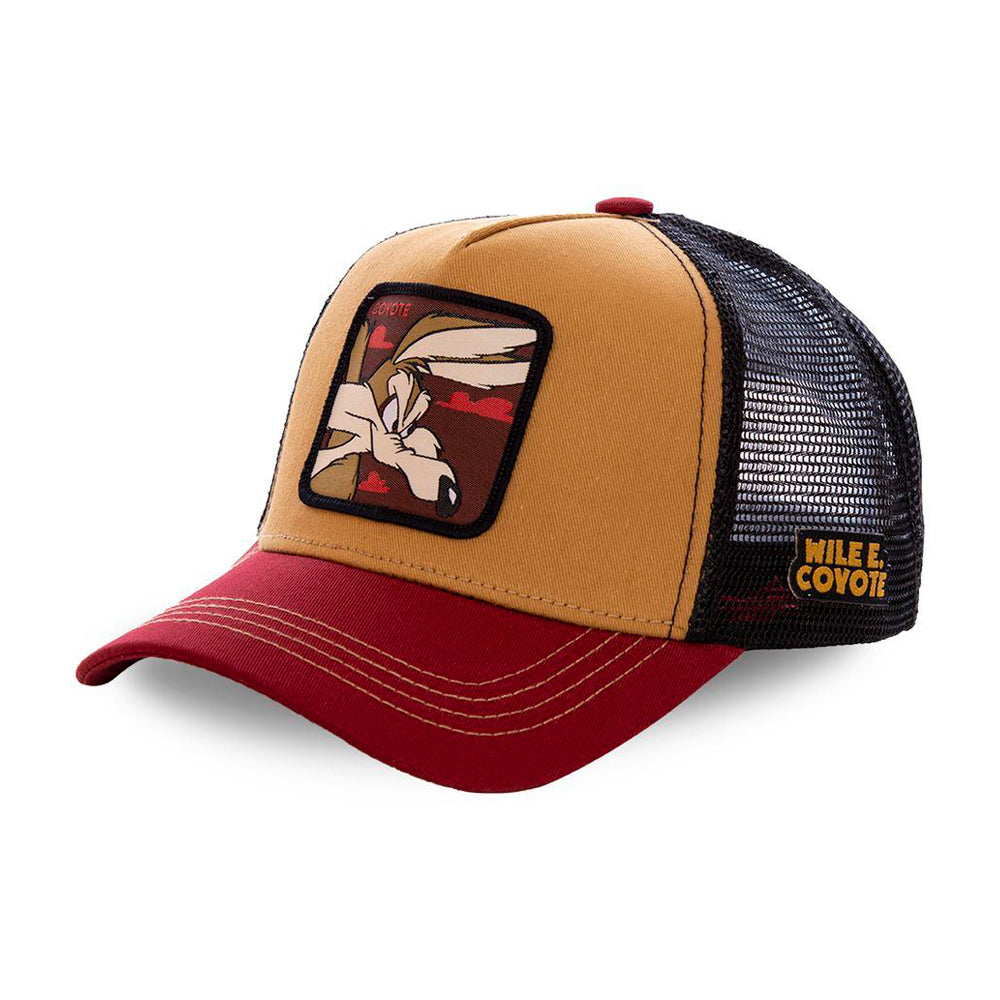 Capslab Coyote Trucker Snapback Maroon Brown Black Rød Brun Sort CL/LOO/1/COY2