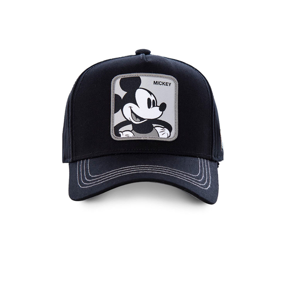 Capslab MIC5 Mickey Mouse Trucker Snapback Black Sort