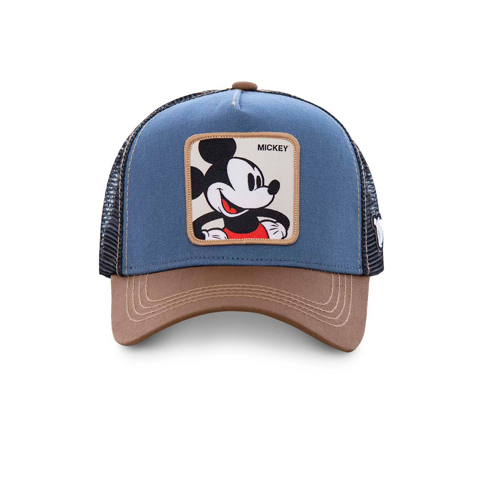 Capslab Disney Mickey Mouse Trucker Snapback Brown Blue Black Brun Blå Sort CL/DIS/1/MIC1