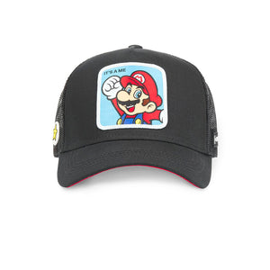 Capslab Super Mario It's A Me Trucker Snapback Black Sort CL/SMB/1/CLA2