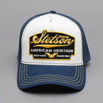 Stetson American Heritage Trucker Snapback Navy White Blå Hvid 7751103-27