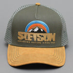 Stetson Hiking Trucker Snapback Black Brown Sort Brun 7756112-57
