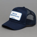 John Hatter Look At Me I Am The Captain Now The Rubber Edition Trucker Snapback Navy Blå R-1048-U00