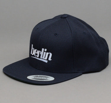 Ideal Cities Pack Berlin Snapback Navy White Blå Hvid