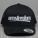 Ideal Cities Pack Amsterdam Trucker Snapback Black Sort