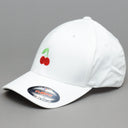 Ideal Cherry Flexfit White Hvid