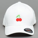 Ideal Cherry Flexfit White Hvid