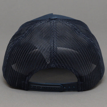 Ideal Fishing Badge Trucker Snapback Navy Blå