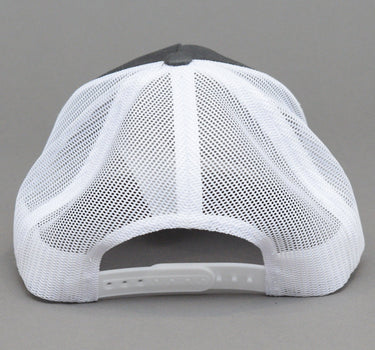 Ideal Fishing Badge Trucker Snapback Grey White Grå Hvid