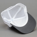 Ideal Fishing Badge Trucker Snapback Grey White Grå Hvid