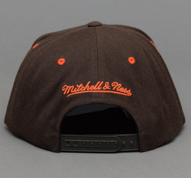 Mitchell & Ness NFL Cleveland Browns ZZ Snapback Brown Brun HHSS1100-CBR