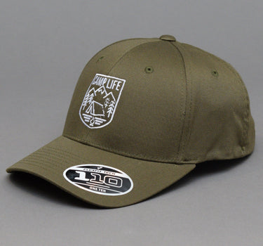 Ideal Camp Life Snapback Olive Grøn