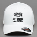 Ideal Lift Harder Than Yesterday Flexfit White Hvid