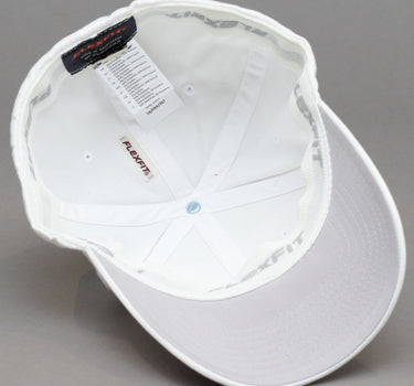 Ideal Lift Harder Than Yesterday Flexfit White Hvid