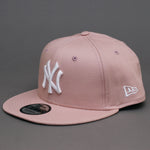 New Era MLB New York NY Yankees 9Fifty Essential Snapback Pink White Lyserød Hvid 60298743 
