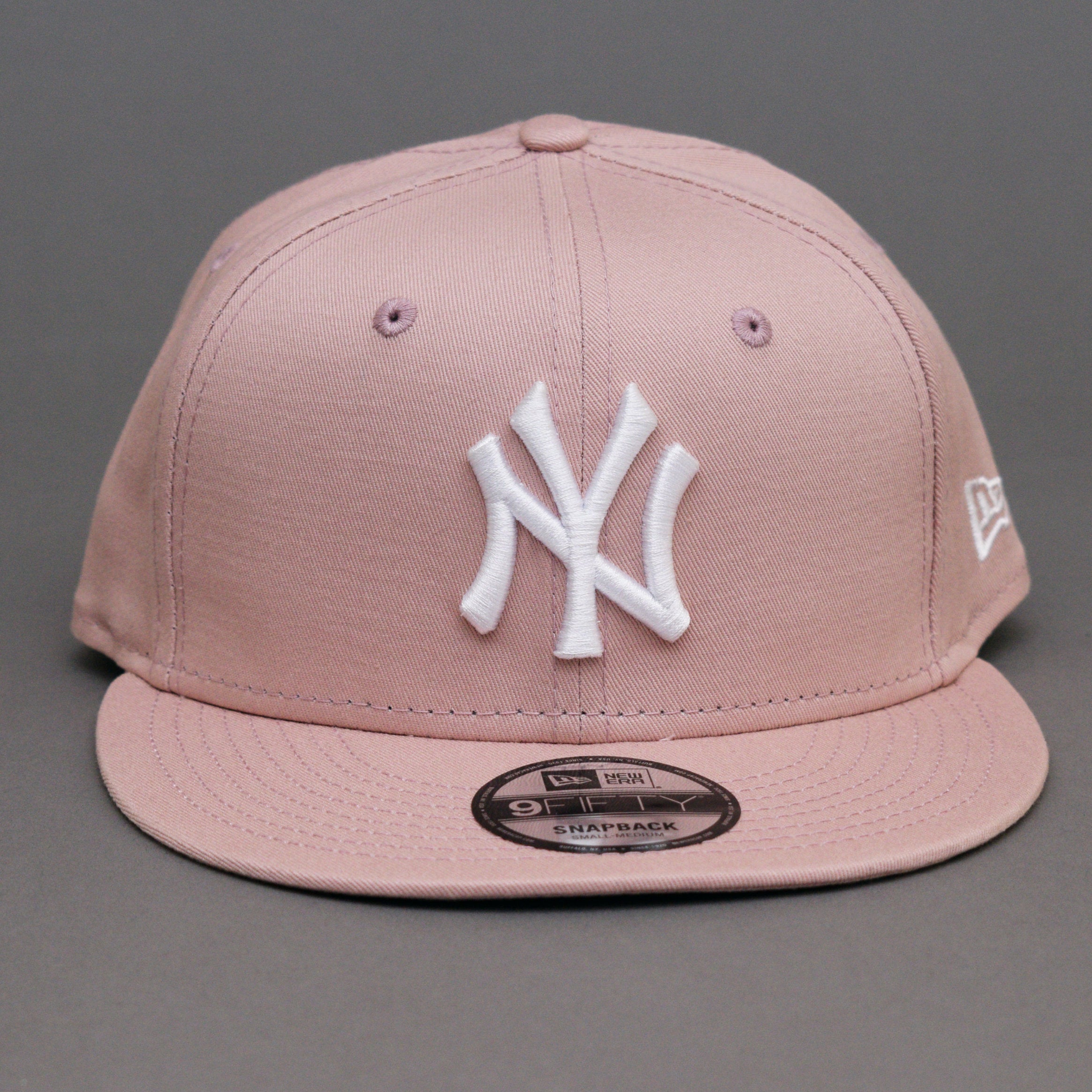 New Era MLB New York NY Yankees 9Fifty Essential Snapback Pink White Lyserød Hvid 60298743 