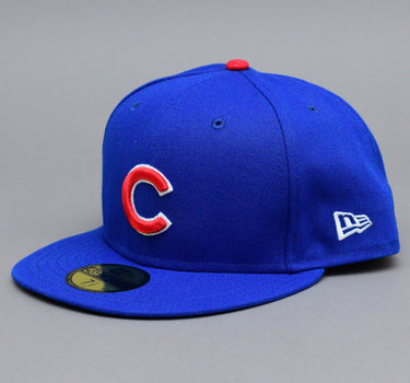 New Era MLB Chicago Cubs 59Fifty Authentic On Field Game Fitted Blue Blå 12572846