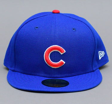 New Era MLB Chicago Cubs 59Fifty Authentic On Field Game Fitted Blue Blå 12572846