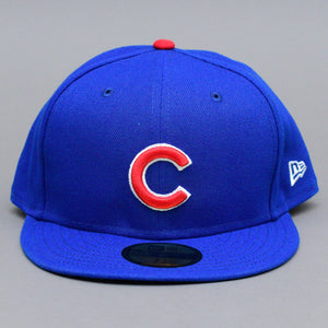 New Era MLB Chicago Cubs 59Fifty Authentic On Field Game Fitted Blue Blå 12572846
