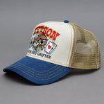 Stetson Gambling Grifter Trucker Snapback Beige Navy Blå 7751191-27