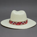MJM Hats Mesina W Paper Straw Hat Strå Hat Natural Beige 01L78289020