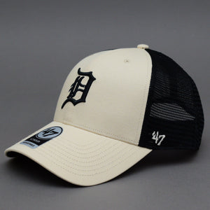47 Brand MLB Detroit Tigers MVP Ballpark Trucker Snapback Natural Black Beige Sort B-BLMSH09GWP-NT
