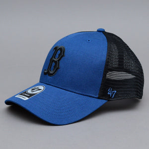 47 Brand MLB Boston Red Sox MVP Ballpark Trucker Snapback Blazer Blue Black Blå Sort B-BLMSH02GWP-XF