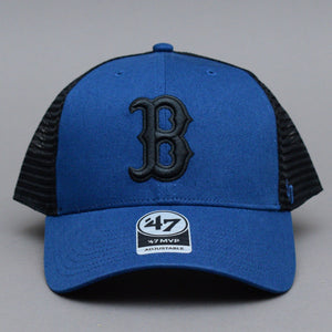 47 Brand MLB Boston Red Sox MVP Ballpark Trucker Snapback Blazer Blue Black Blå Sort B-BLMSH02GWP-XF