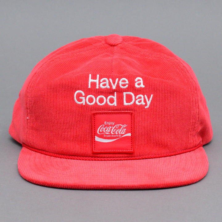 Brixton Coca Cola Good Day HP Cap Adjustable Justerbar Red Rød 11390 - CKERD