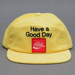 Brixton Coca Cola Good Day HP Cap Adjustable Justerbar Yellow Gul 11390 - YELLW
