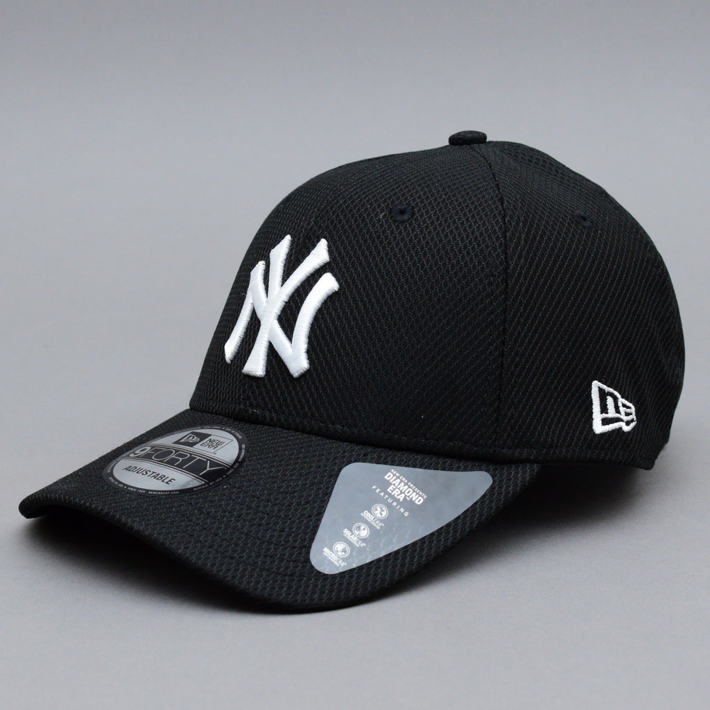 New Era MLB New York NY Yankees Diamond Era 9Forty Adjustable Justerbar Black Sort 12523907