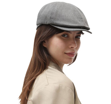 Dickies Burien Sixpence Flat Cap Grey Grå DK0A4xolhg01